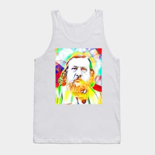 Theophile Gautier Colourful Portrait | Theophile Gautier Artwork 11 Tank Top